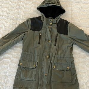 Olive/army green coat